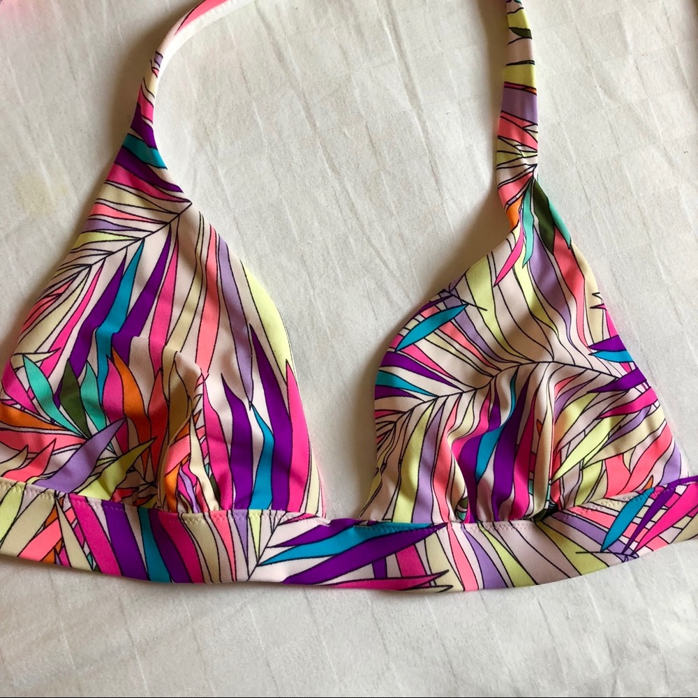 VS Neon Tropical Bikini Top